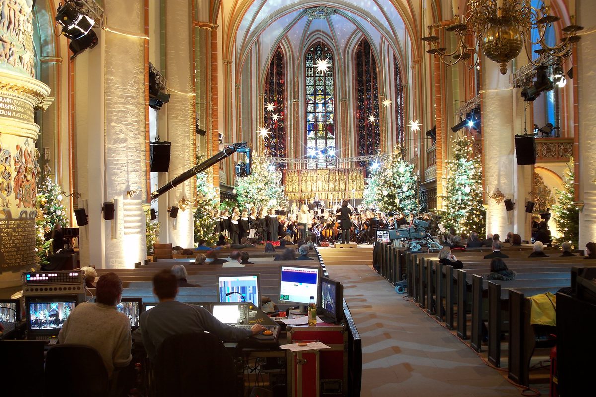 Fernsehproduktion mit Beteiligung der Kantorei