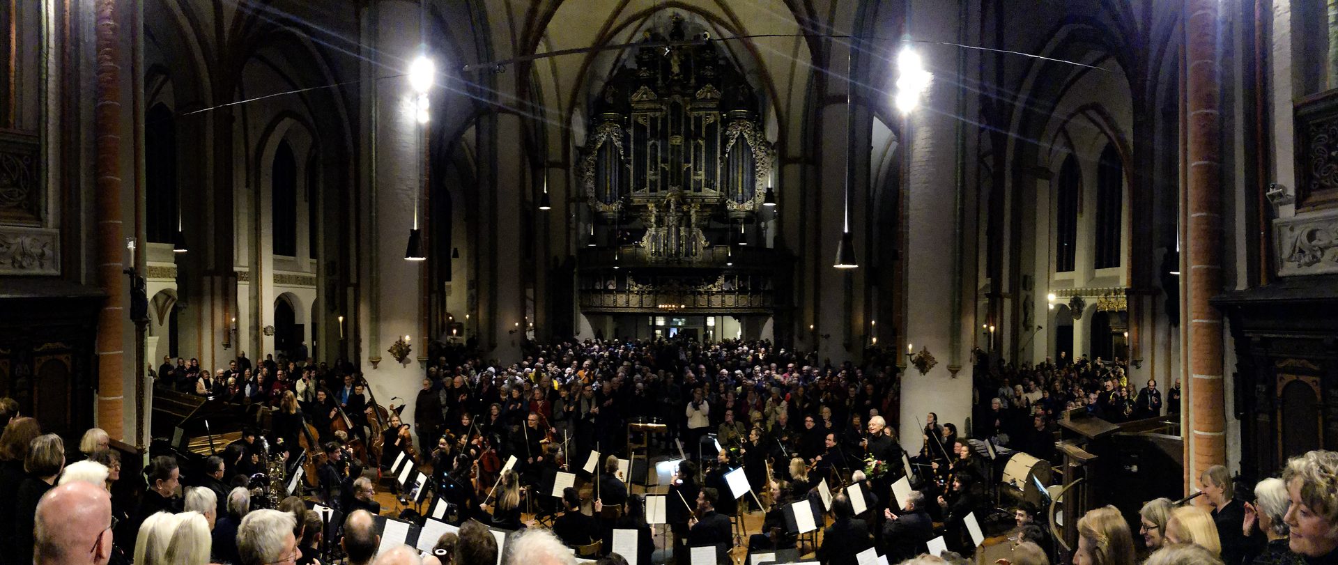 Konzertblick in der St. Johanniskirche Lüneburg